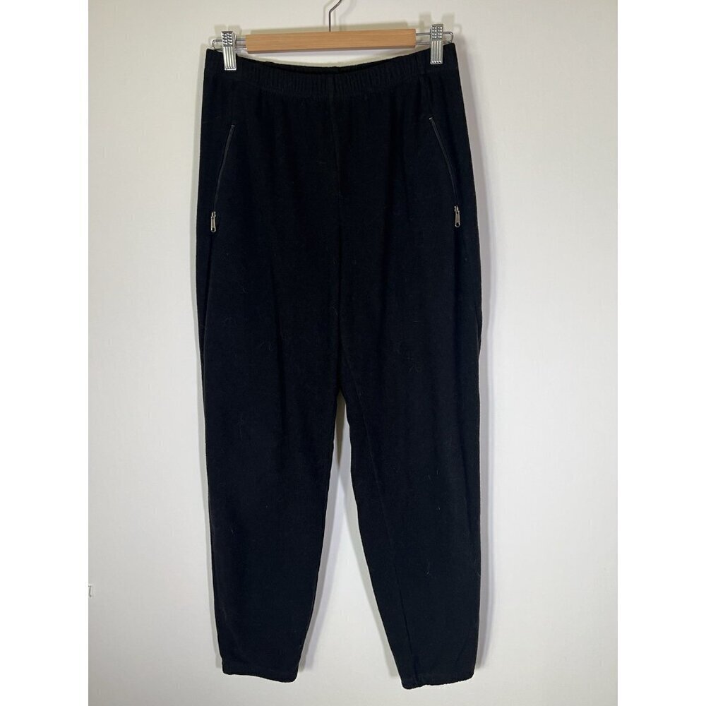 Vintage 90s Patagonia black fleece retro joggers L gorpcore cabincore cozy